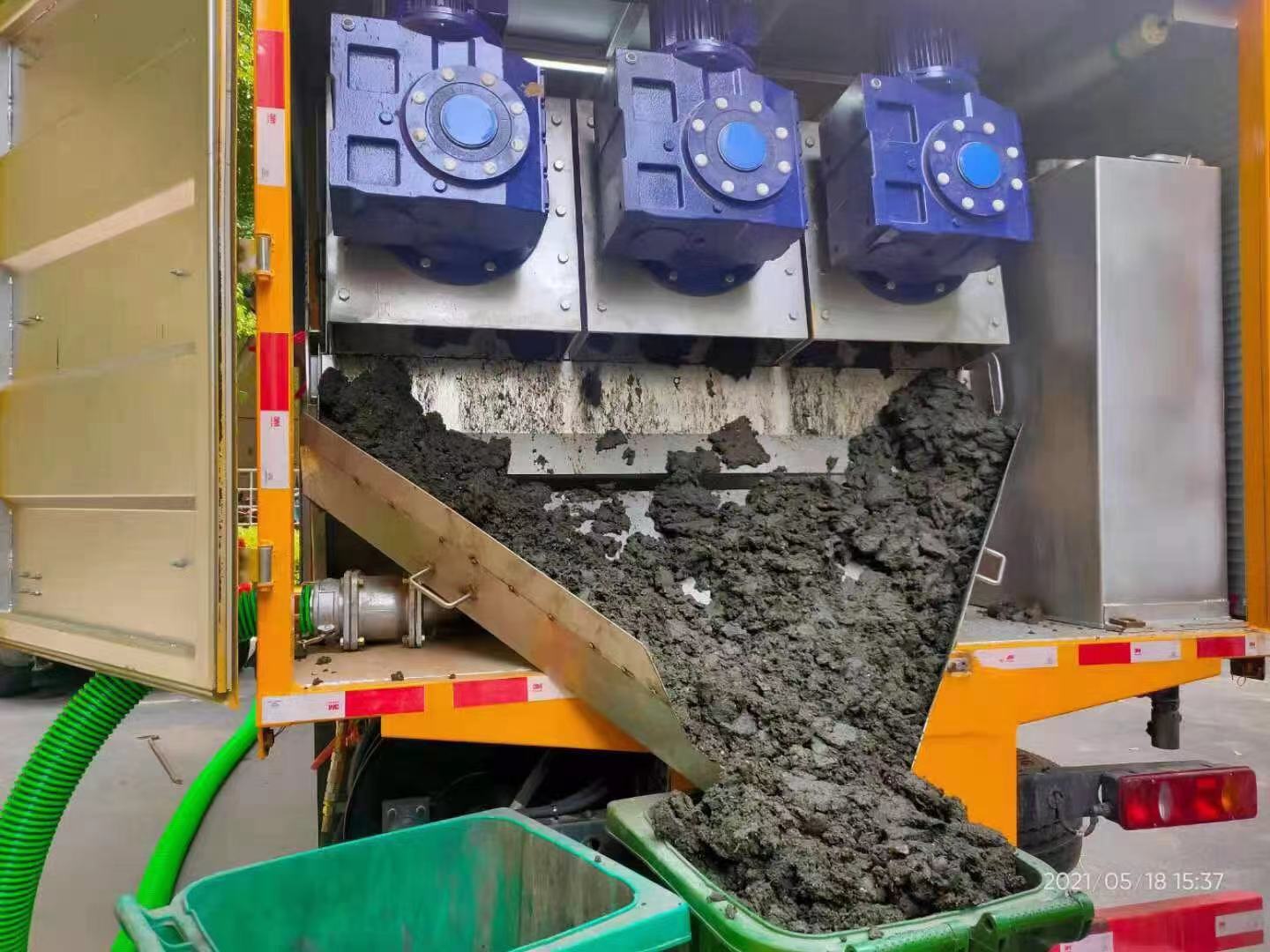 寿光化粪池清掏城市维护站-泥浆净化干湿分离处理